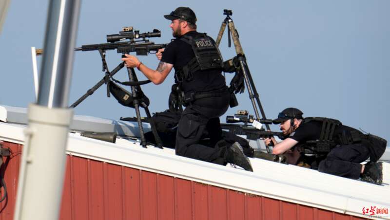 狙击手当场射杀行刺枪手